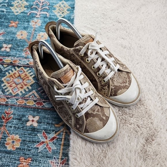 Coach Printed Sneaker Barrett Women US 8.5B - Picture 9 of 14
